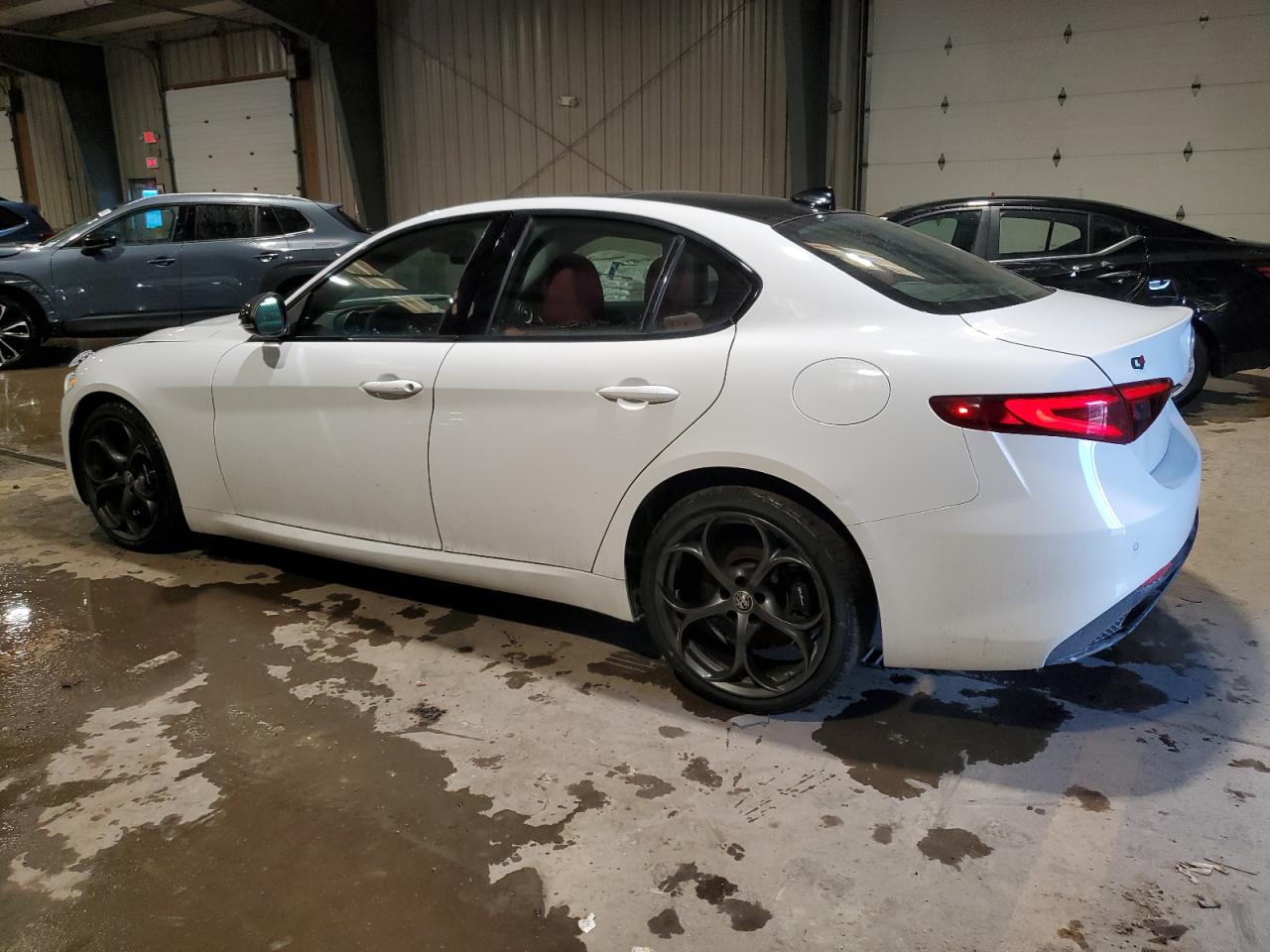 2019 Alfa Romeo Giulia VIN ZARFANBNXK7603504 Copart auction photo, front end damage thumbnail 2