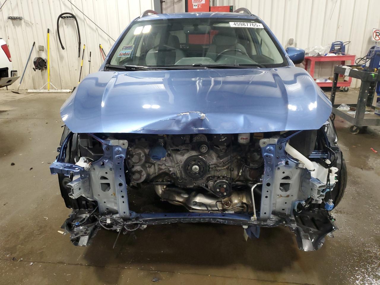 2019 Subaru XV VIN JF2GTACC0KH203770 Copart auction photo, front end / side damage thumbnail 5