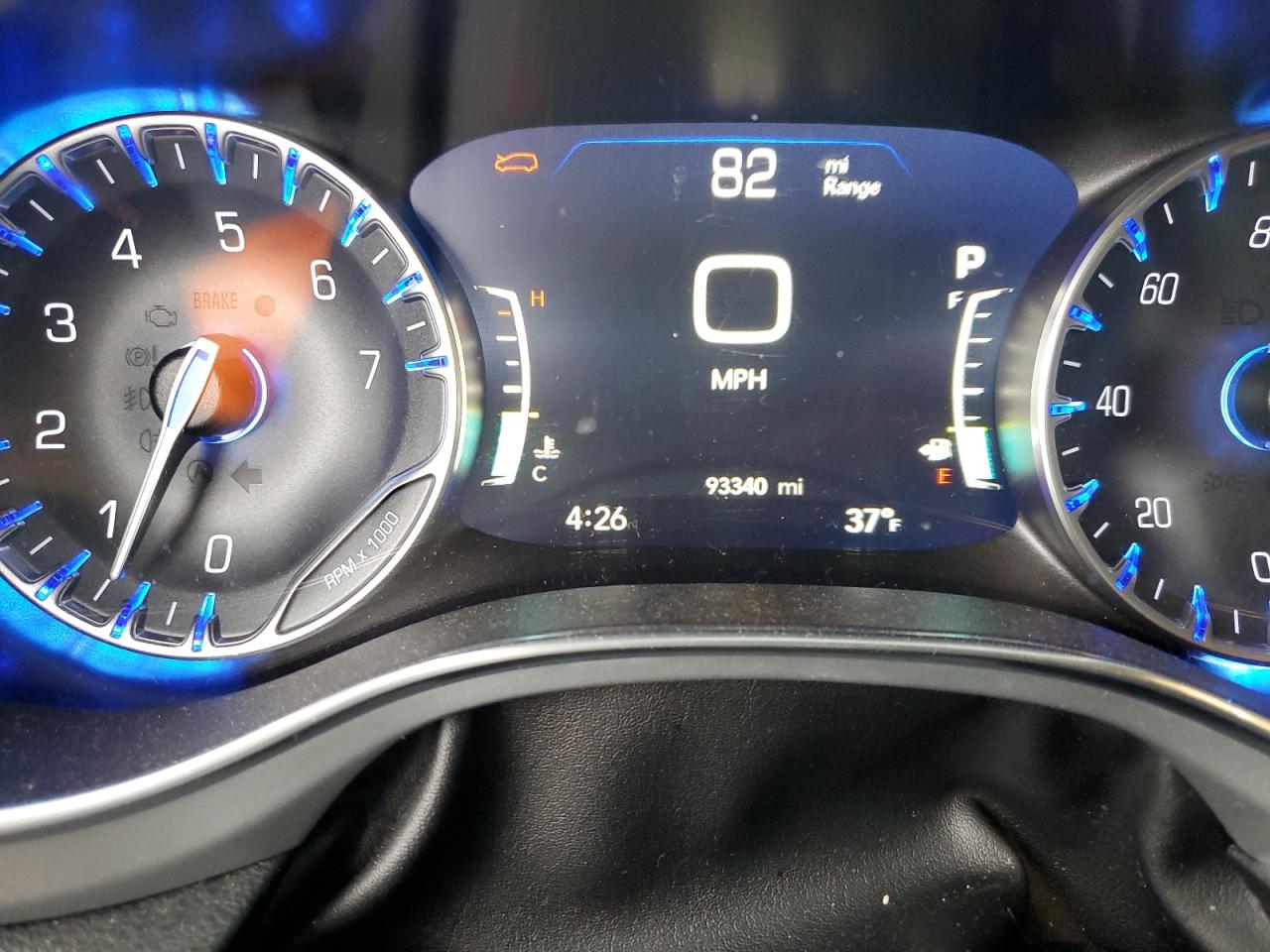 2019 Chrysler Pacifica VIN 2C4RC1BG7KR733430 Copart auction photo, rear end damage thumbnail 9
