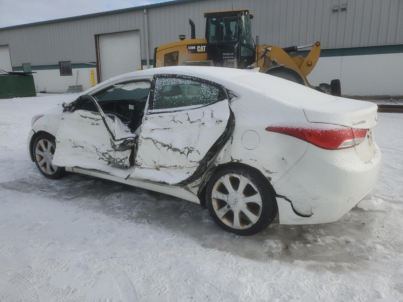 2013 Hyundai Elantra VIN 5NPDH4AE5DH327000 Copart auction photo, all over damage thumbnail 2
