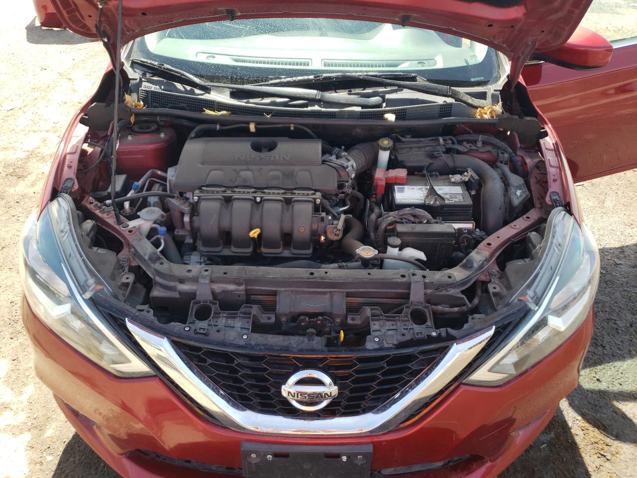 2019 Nissan Sentra VIN 3N1AB7AP2KY407784 Copart auction photo, rear end damage thumbnail 11