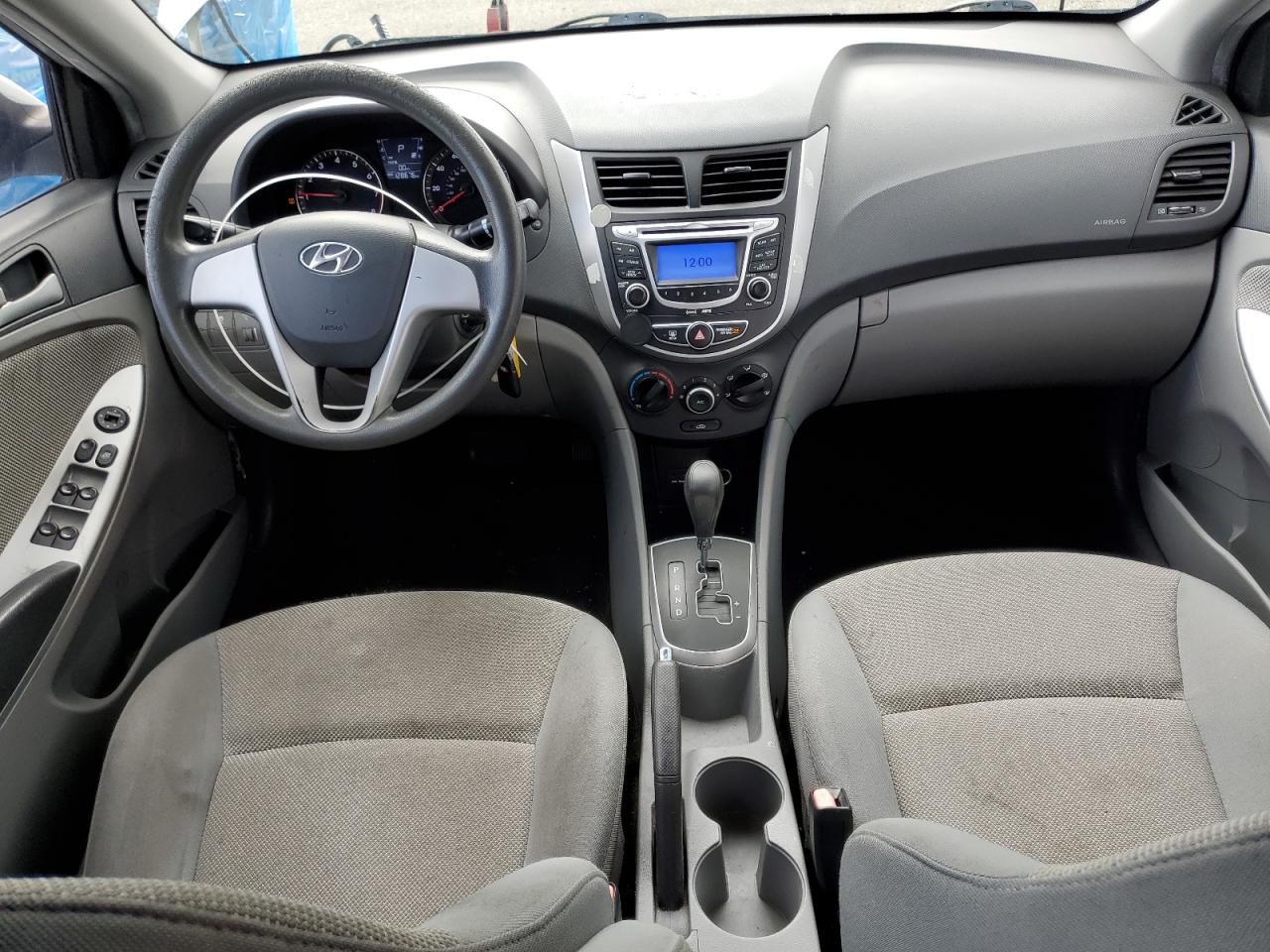 2013 Hyundai Accent VIN KMHCT4AE7DU286428 Copart auction photo, rear end damage thumbnail 8