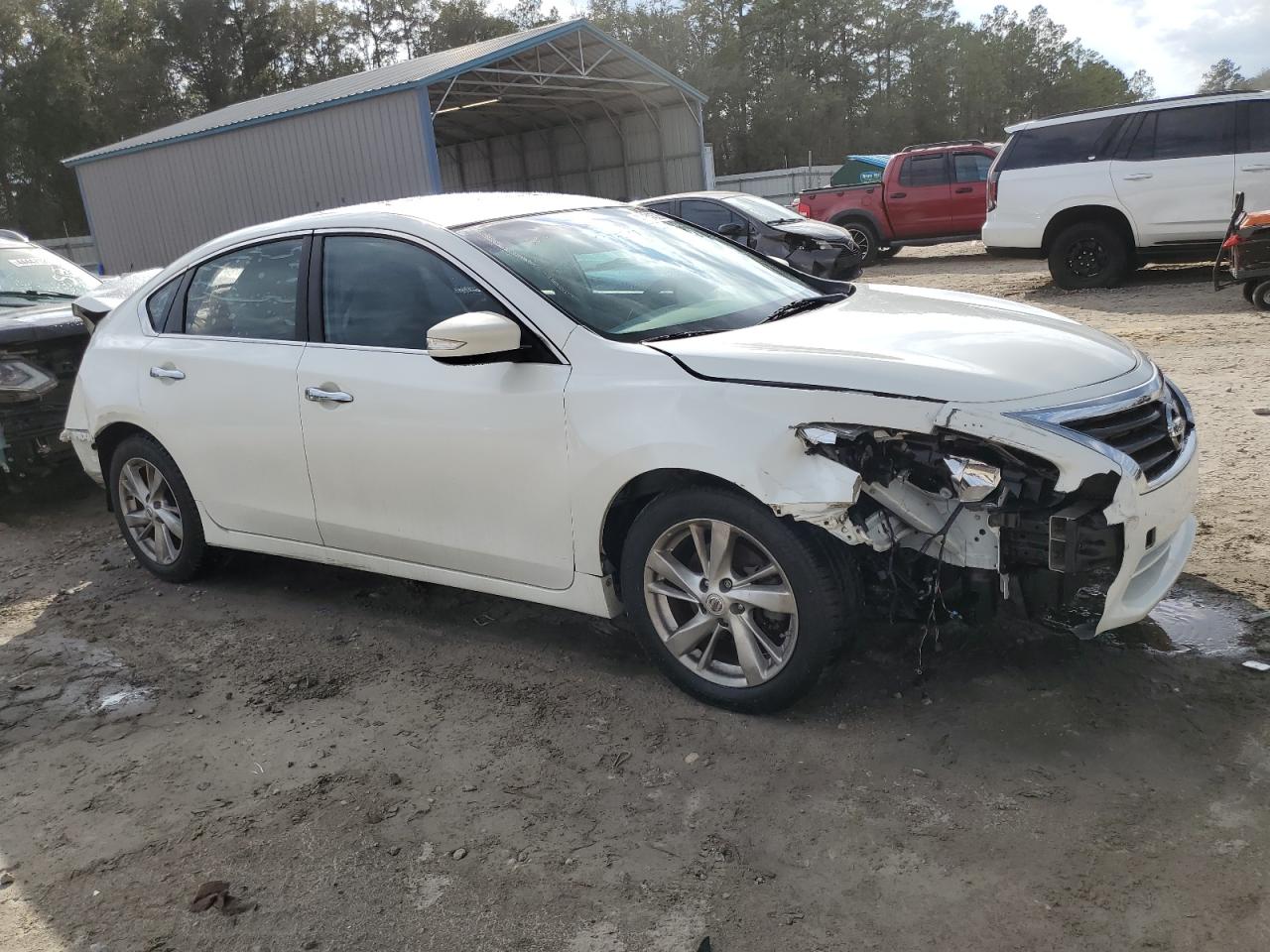 2014 Nissan Altima VIN 1N4AL3AP4EN249829 Copart auction photo, rear end / front end damage thumbnail 4