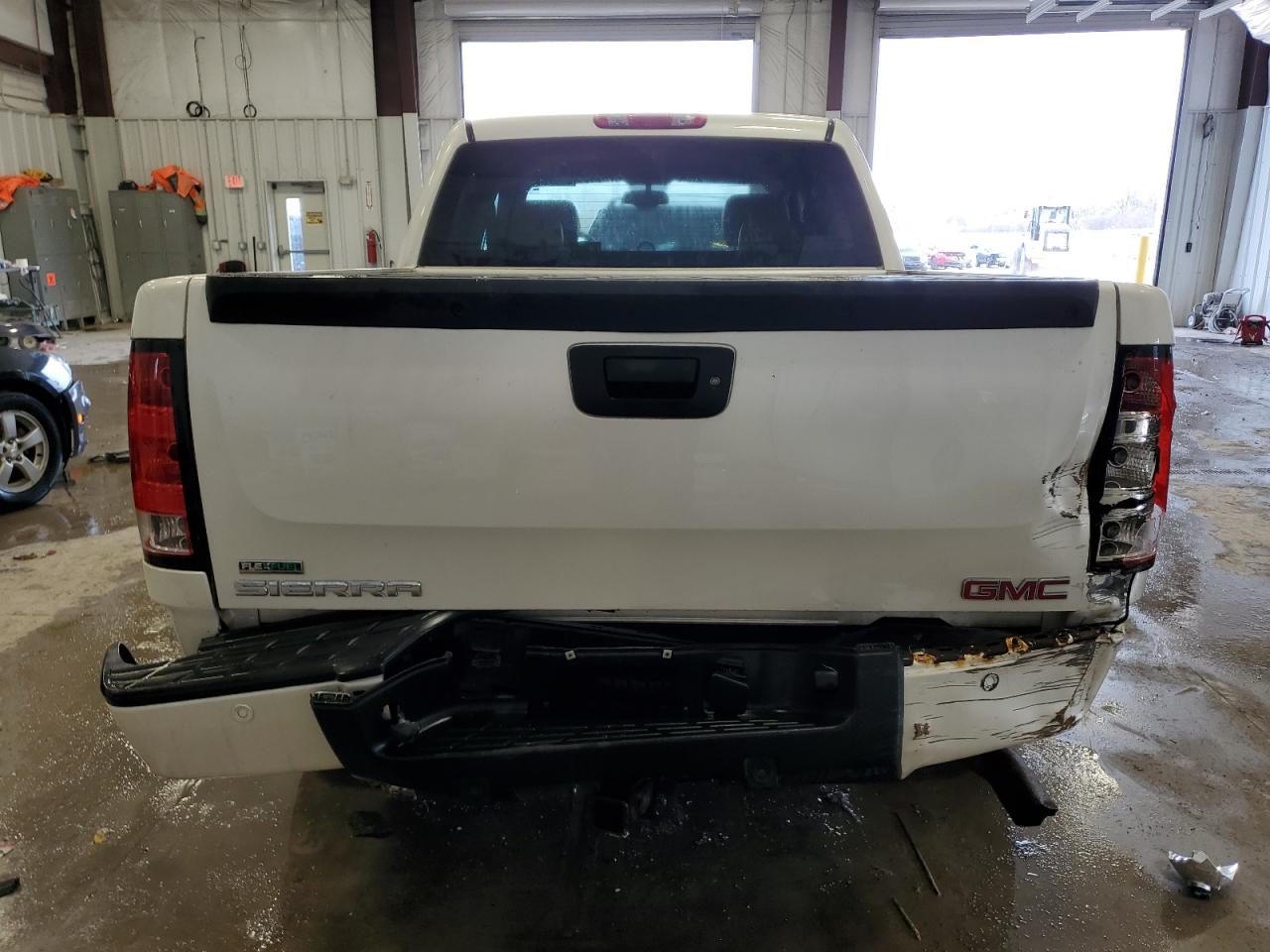 2011 GMC Sierra VIN 3GTP2XE24BG223829 Copart auction photo, rear end damage thumbnail 6