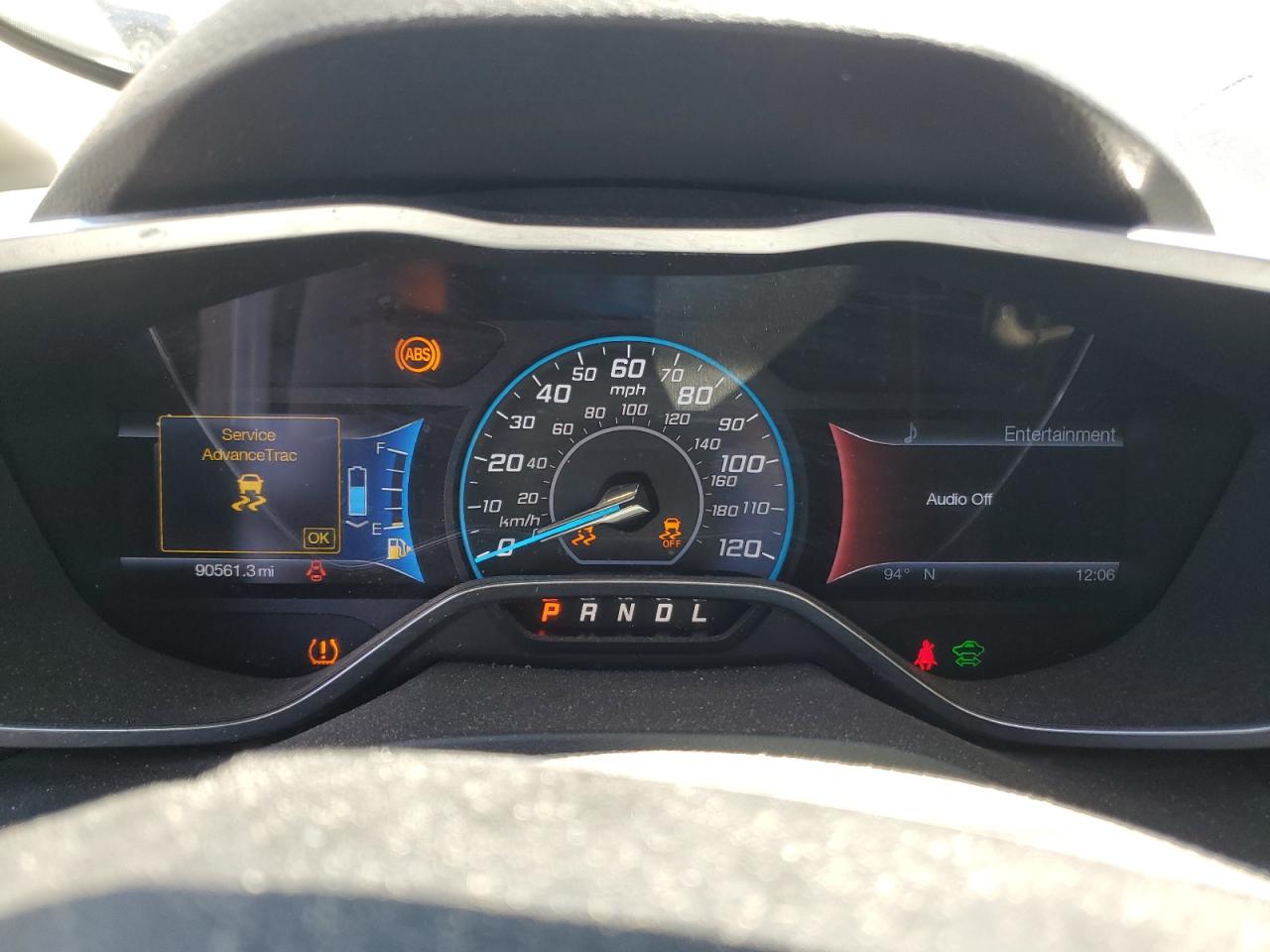 2013 Ford C-MAX VIN 1FADP5BUXDL542534 Copart auction photo, front end / side damage thumbnail 9