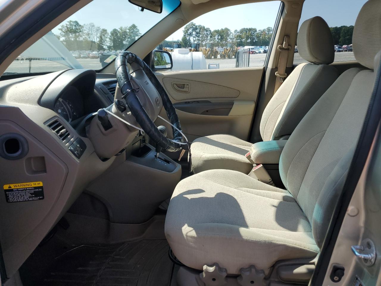 2008 Hyundai Tucson VIN KM8JM12B18U815675 Copart auction photo, all over damage thumbnail 7