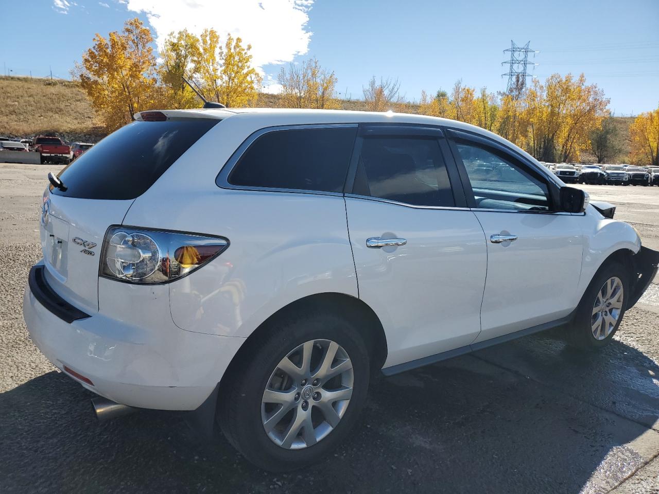 2009 Mazda CX-7 VIN JM3ER293290219440 Copart auction photo, front end / rear end damage thumbnail 3