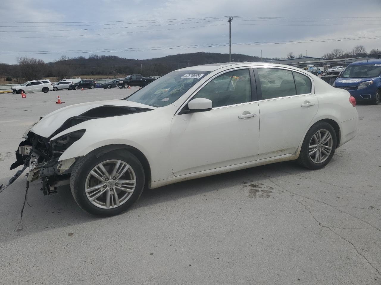 2012 Infiniti G VIN JN1DV6AP1CM811100 - Copart auction photo