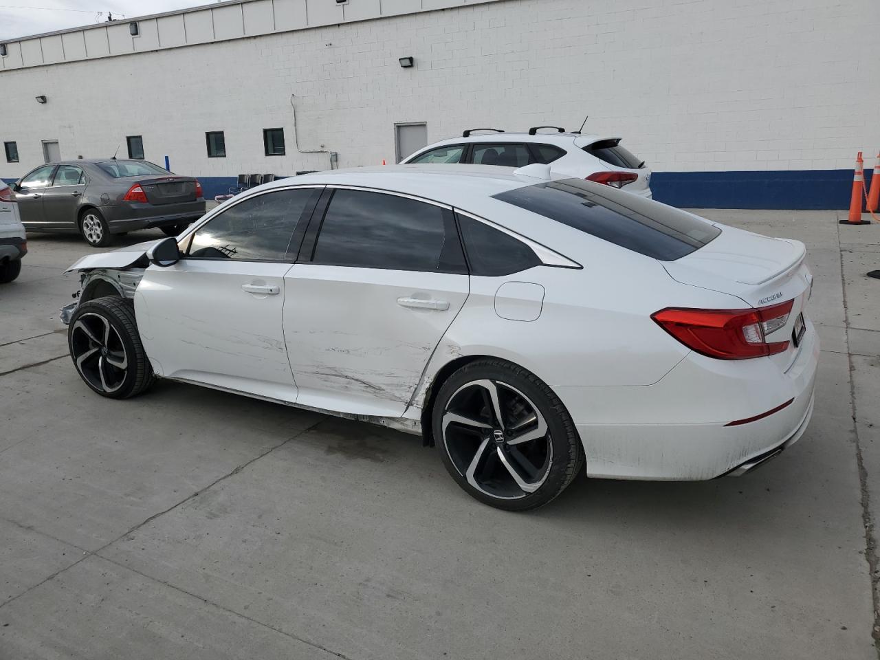 2018 Honda Accord VIN 1HGCV1F33JA251100 Copart auction photo, front end damage thumbnail 2
