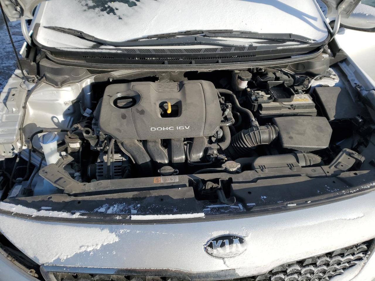 2018 KIA Forte VIN 3KPFK4A74JE260157 Copart auction photo, all over damage thumbnail 11