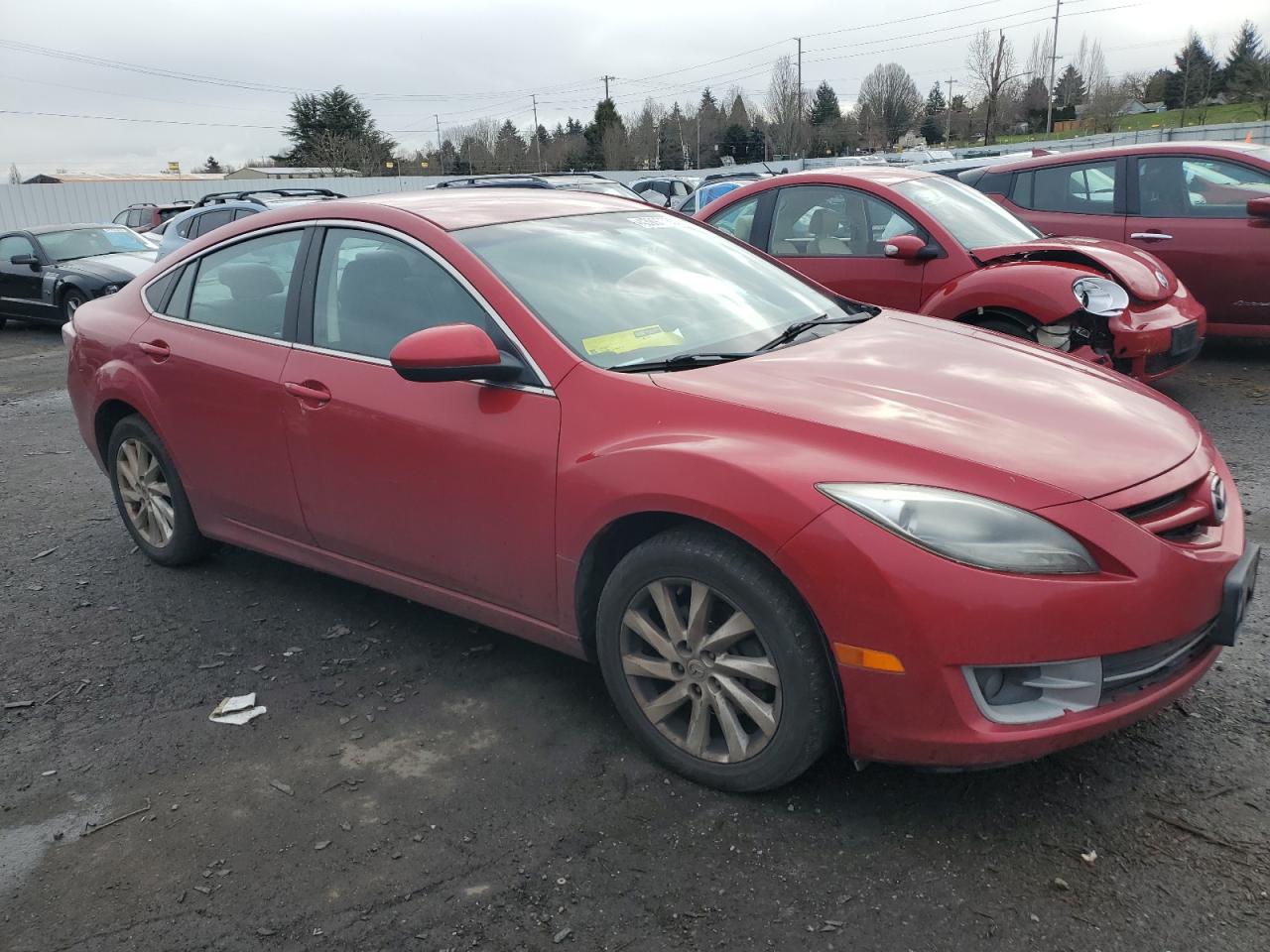 2012 Mazda 6 VIN 1YVHZ8DH0C5M39790 Copart auction photo, rear end damage thumbnail 4