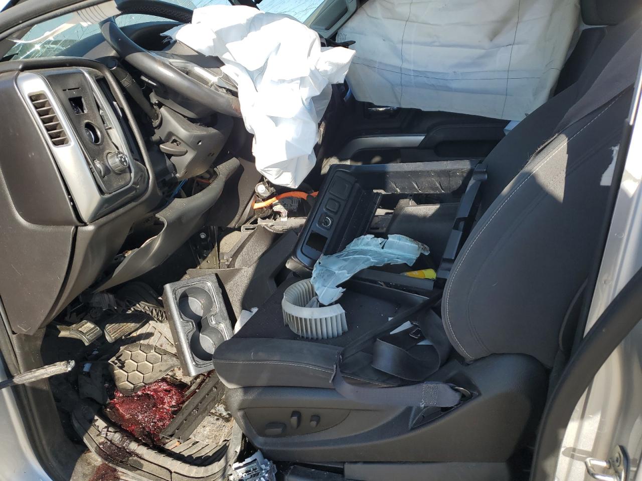 2014 Chevrolet Silverado VIN 3GCUKREC4EG245423 Copart auction photo, all over damage thumbnail 7