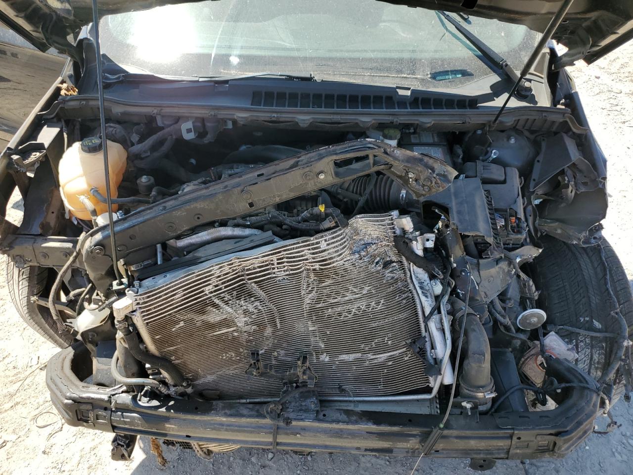 2019 Ford Edge VIN 2FMPK4AP0KBB27422 Copart auction photo, all over damage thumbnail 14
