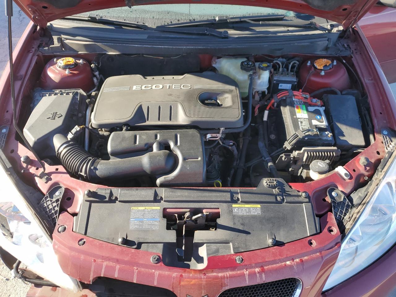 2008 Pontiac G6 VIN 1G2ZG57B384105258 Copart auction photo, front end damage thumbnail 11