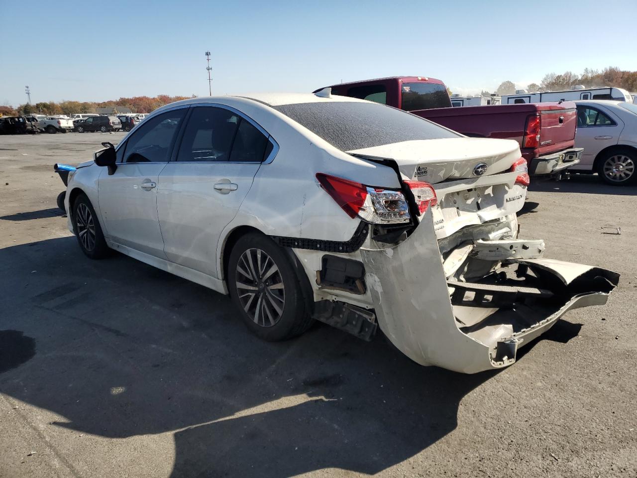 2019 Subaru Legacy VIN 4S3BNAF6XK3030068 Copart auction photo, rear end damage thumbnail 2