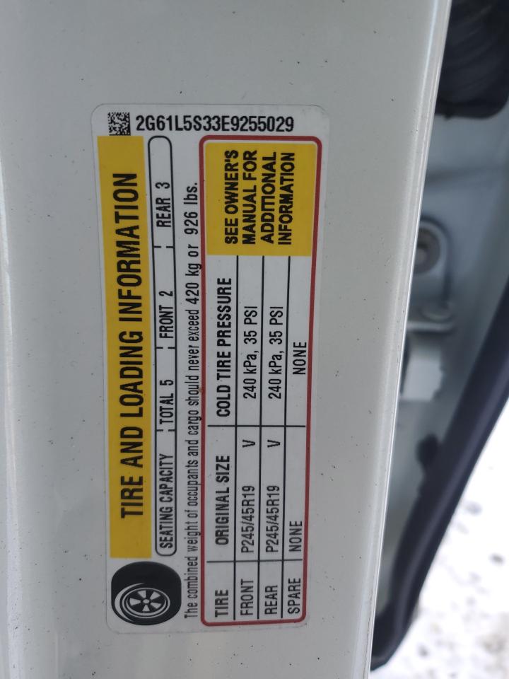2014 Cadillac XTS VIN 2G61L5S33E9255029 Copart auction photo, front end damage thumbnail 14