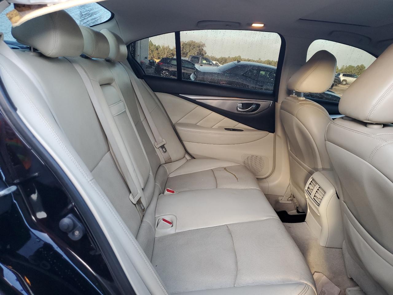 2014 Infiniti Q50 VIN JN1BV7AP2EM672854 Copart auction photo, side damage thumbnail 10
