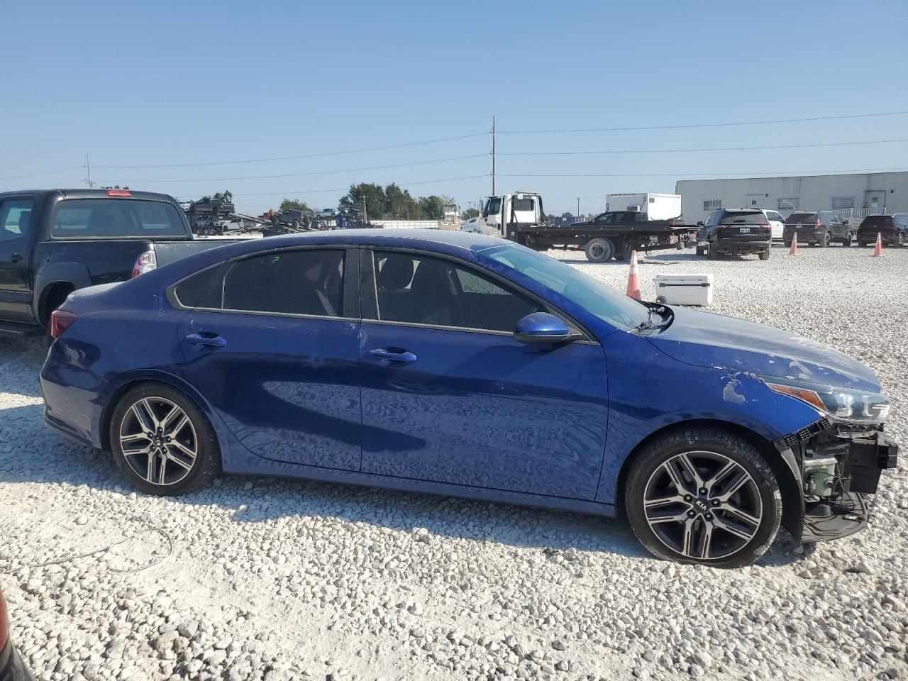 2019 KIA Forte VIN 3KPF34AD6KE070607 Copart auction photo, all over damage thumbnail 4