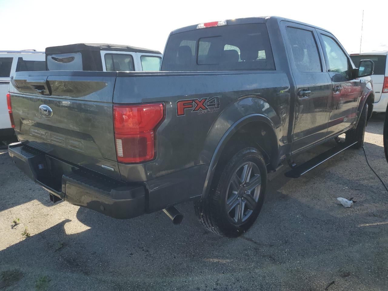 2020 Ford F-150 VIN 1FTEW1E40LFB76361 Copart auction photo, water/flood damage thumbnail 3