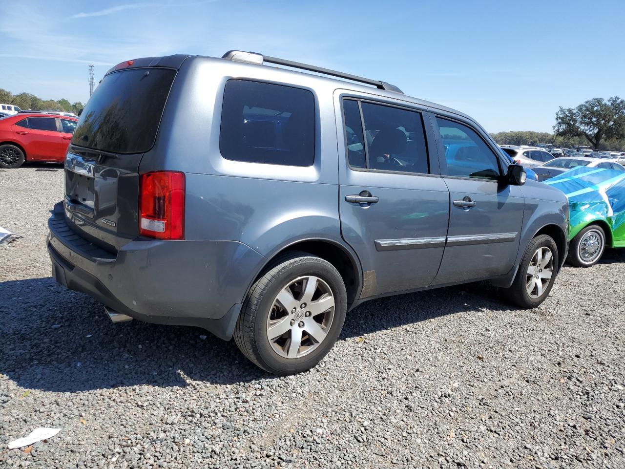 2013 Honda Pilot VIN 5FNYF3H94DB015808 Copart auction photo, front end damage thumbnail 3