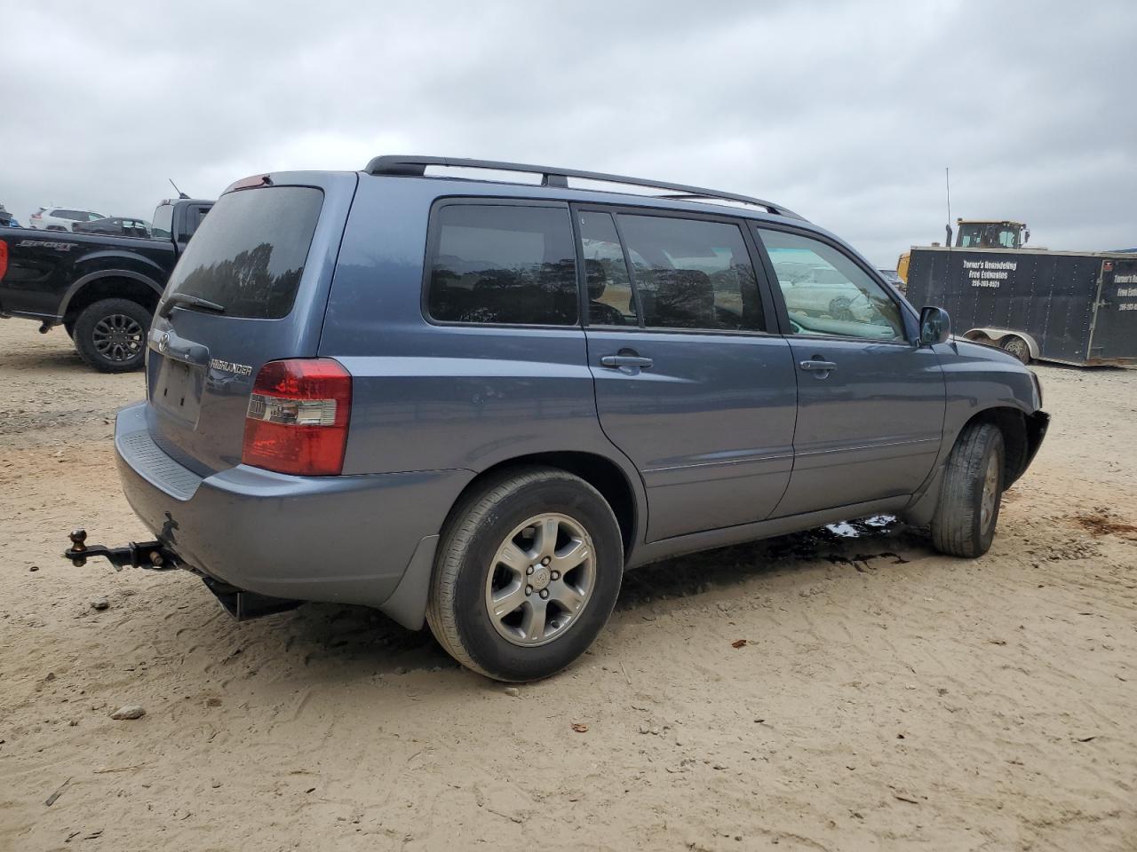 2006 Toyota Highlander VIN JTEGP21A160096853 Copart auction photo, front end damage thumbnail 3