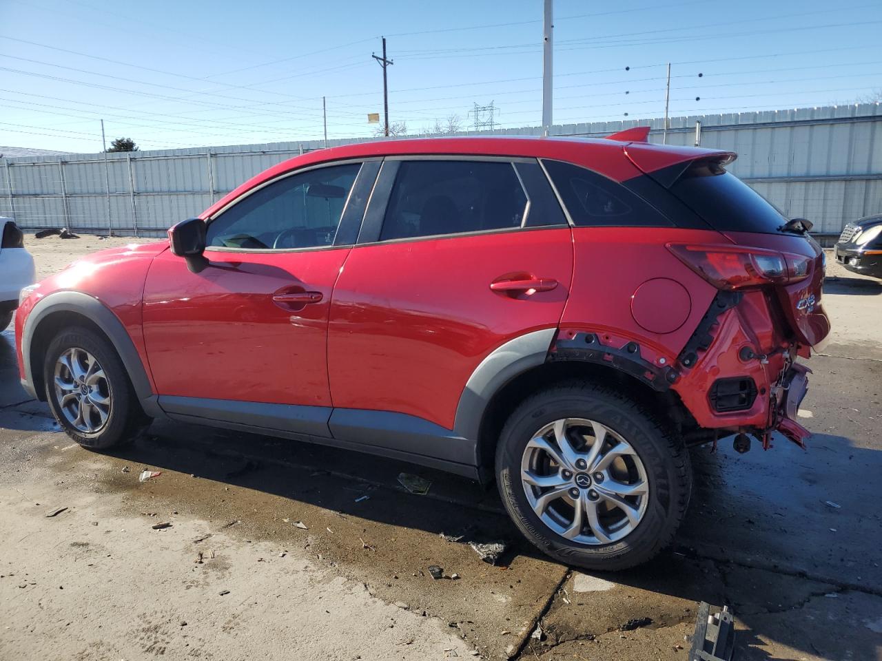 2017 Mazda CX-3 VIN JM1DKFB73H0161396 Copart auction photo, rear end damage thumbnail 2