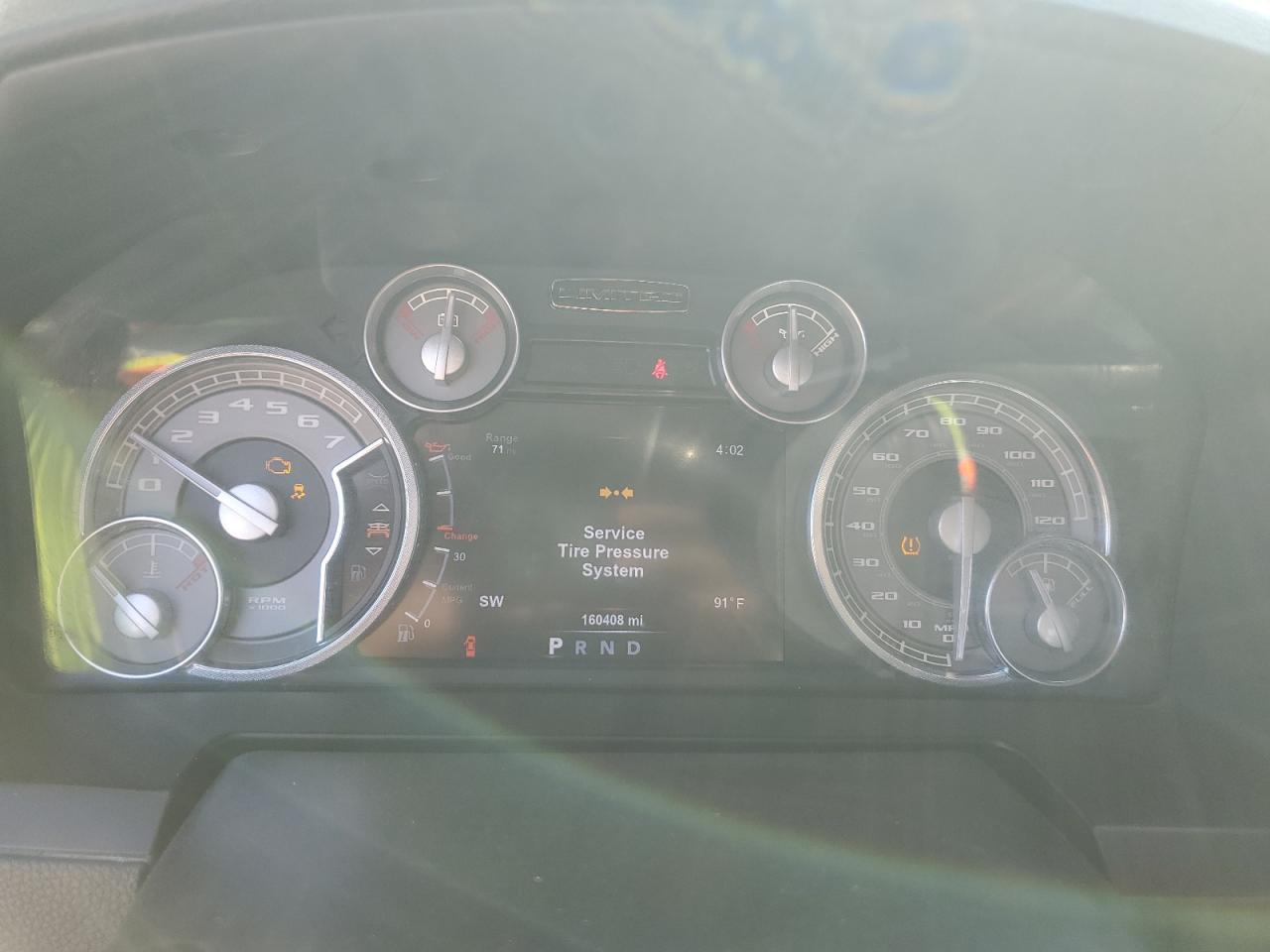 2015 RAM 1500 VIN 1C6RR6PTXFS570463 Copart auction photo, rear end damage thumbnail 9