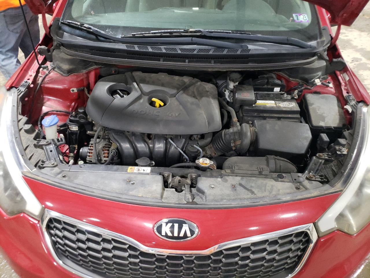 2015 KIA Forte VIN KNAFX4A61F5415076 Copart auction photo, side damage thumbnail 11