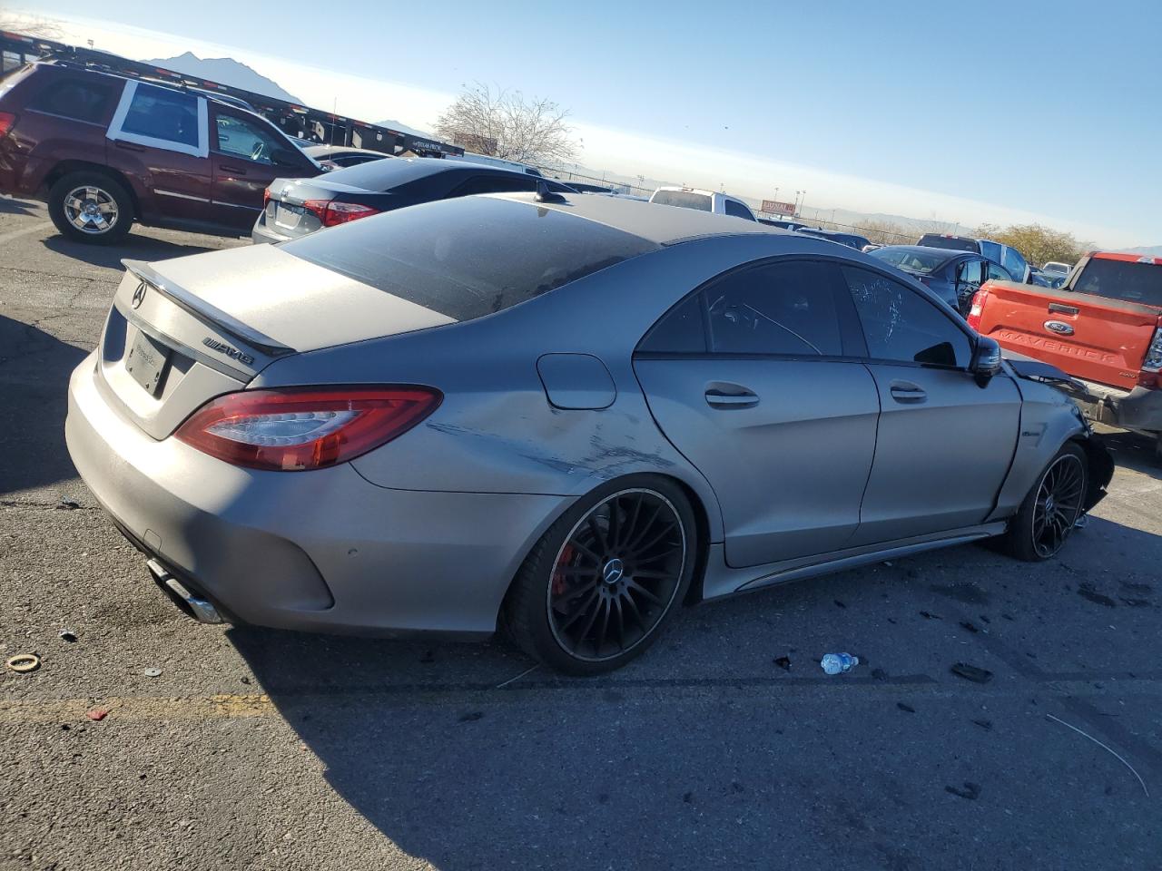 2016 Mercedes-Benz Cls-klasse VIN WDDLJ7GB4GA162265 Copart auction photo, all over damage thumbnail 3