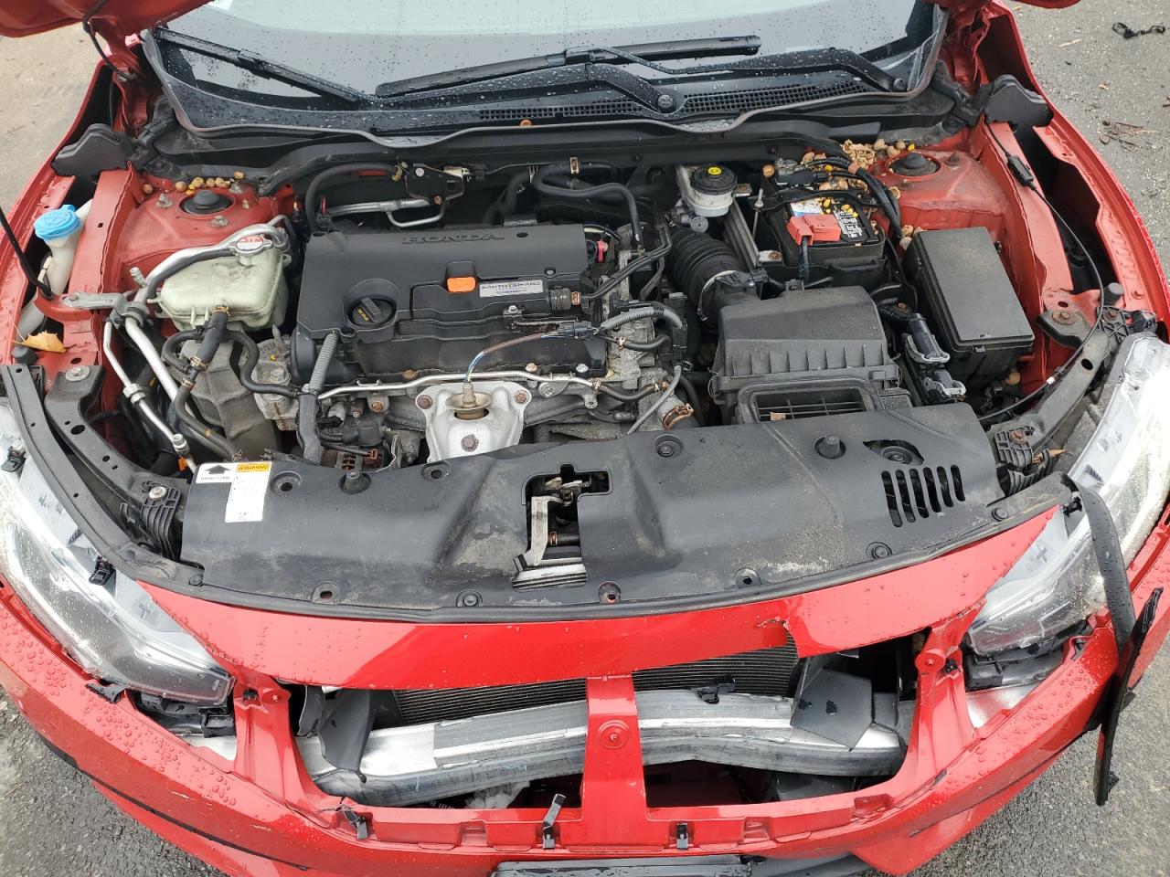 2017 Honda Civic VIN 2HGFC2F76HH554508 Copart auction photo, front end damage thumbnail 11