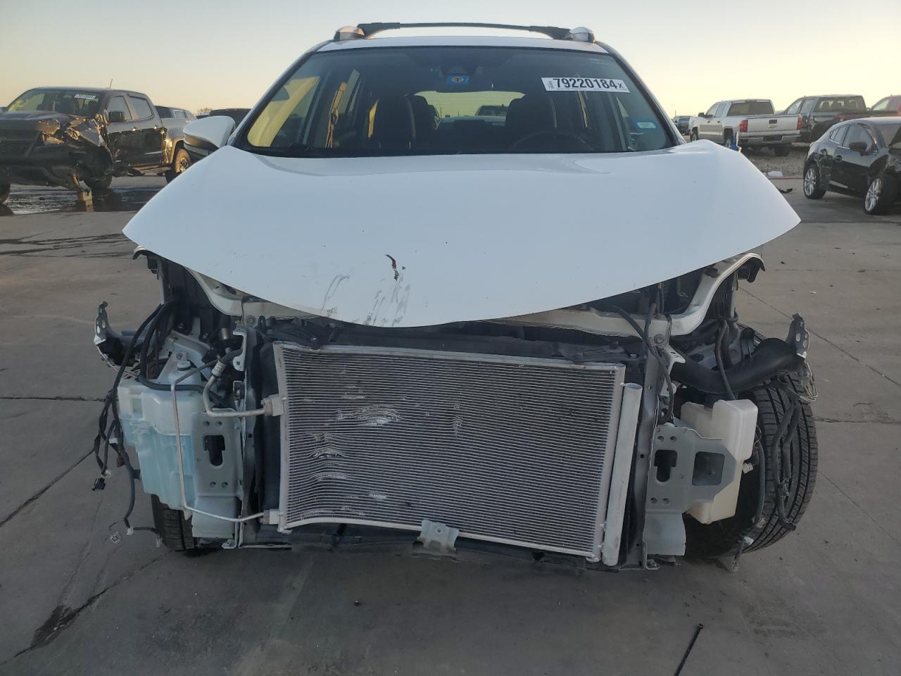2017 Toyota RAV 4 VIN JTMWFREV9HJ721764 Copart auction photo, front end damage thumbnail 5