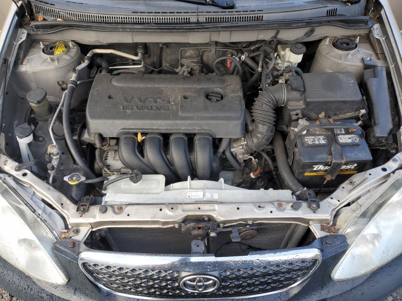 2008 Toyota Corolla VIN 1NXBR32E98Z050811 Copart auction photo, front end damage thumbnail 12
