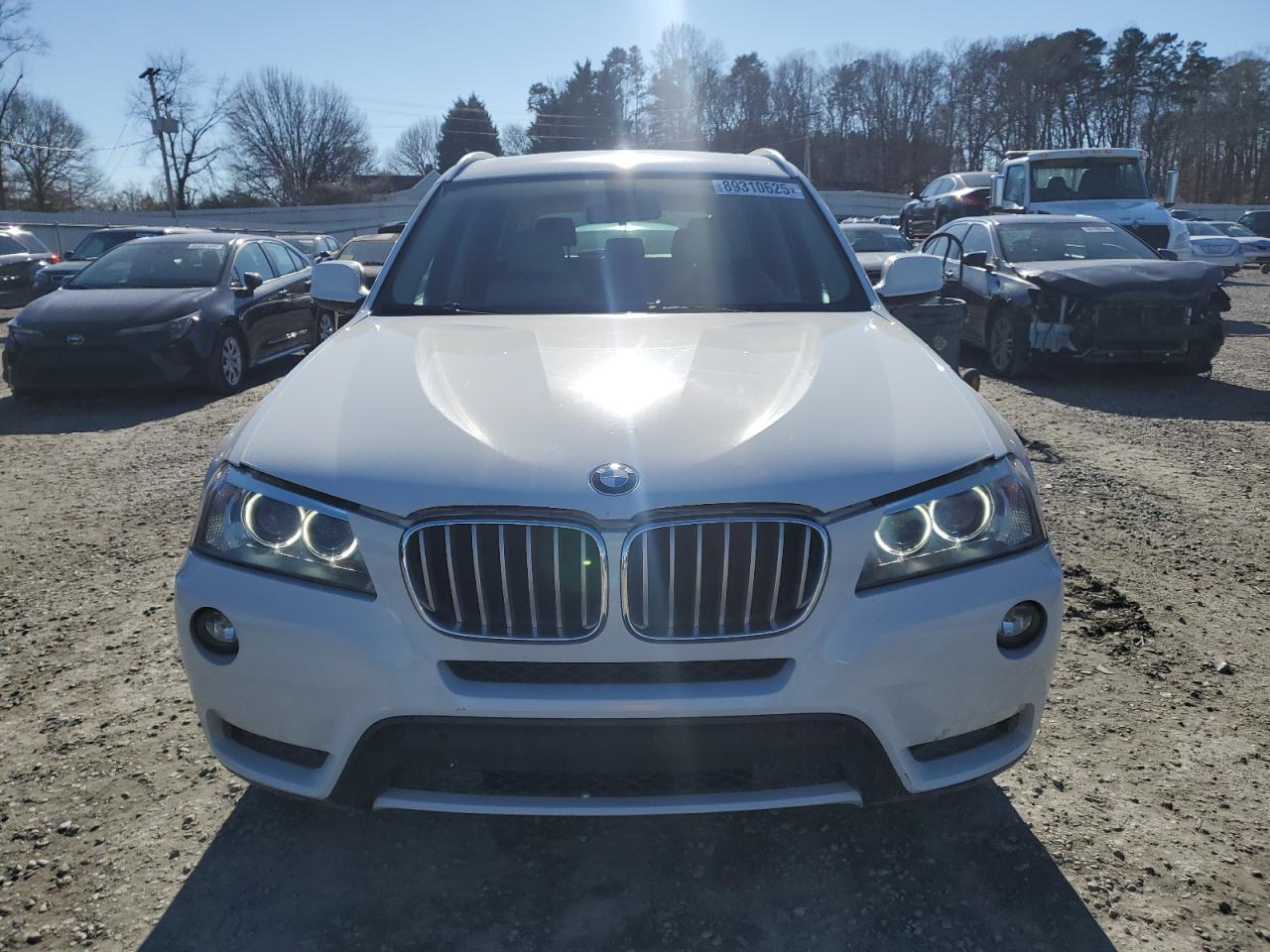 2013 BMW X3 VIN 5UXWX9C58D0A30324 Copart auction photo, mechanical / rear end damage thumbnail 5