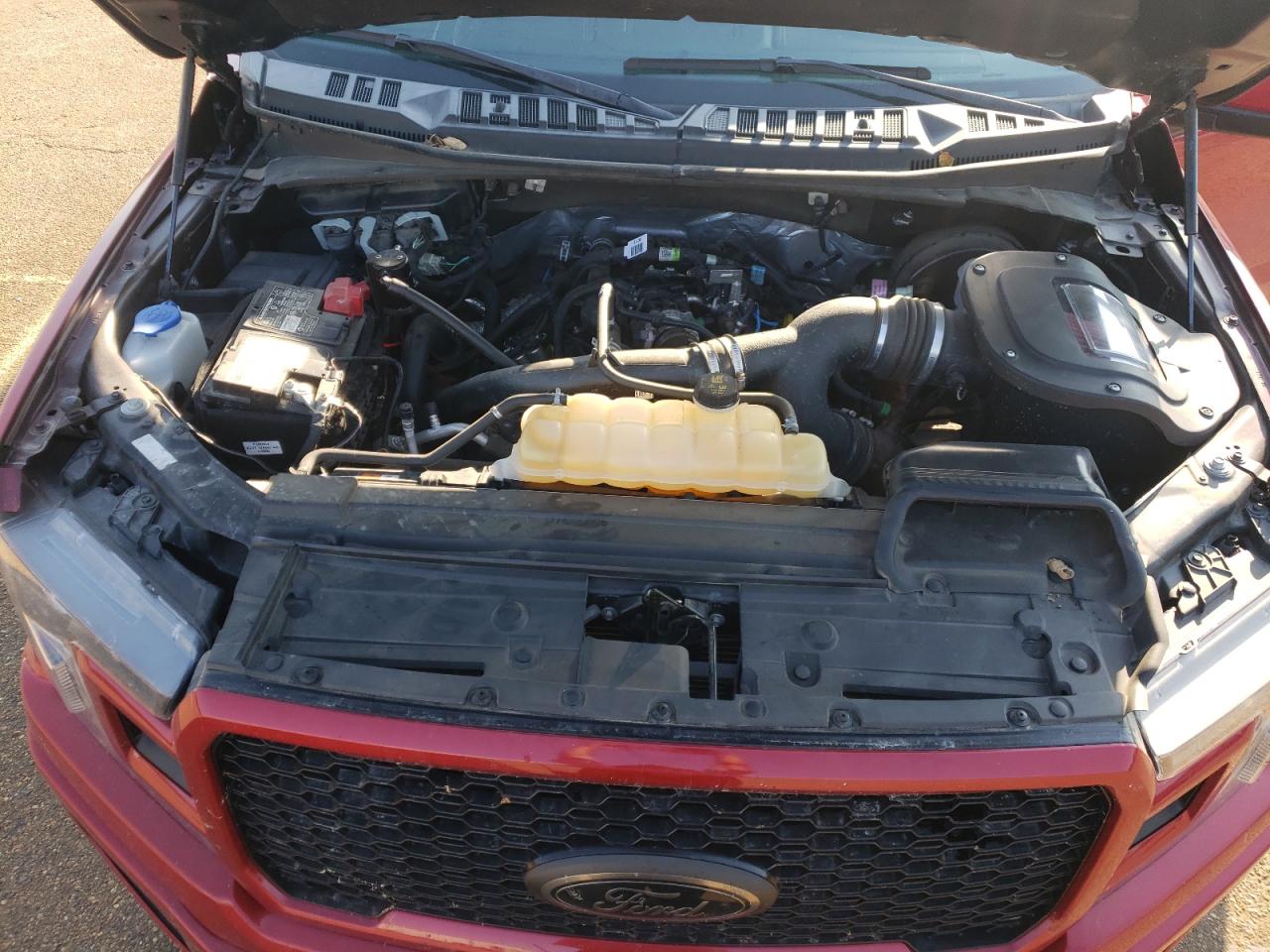2020 Ford F-150 VIN 1FTEW1CP0LFB46595 Copart auction photo, side damage thumbnail 13