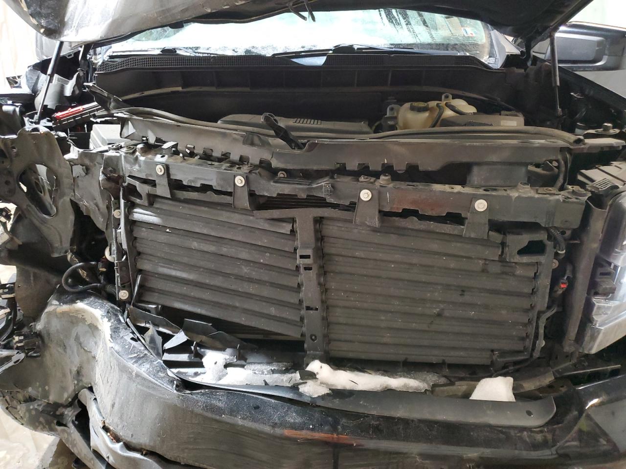 2019 Chevrolet Silverado VIN 3GCPYFED0KG229976 Copart auction photo, front end / side damage thumbnail 13