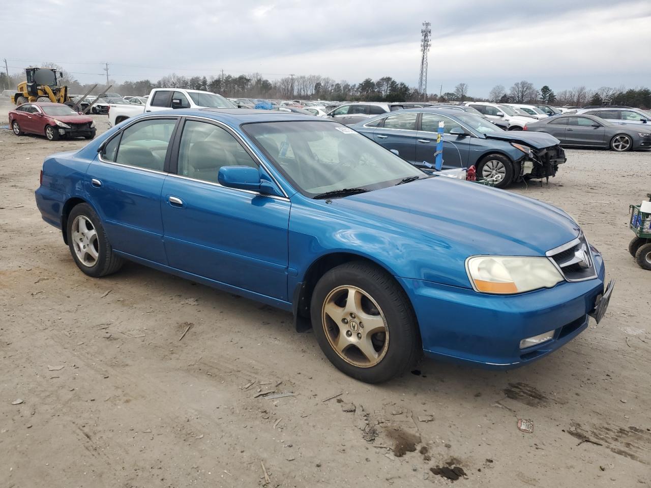 2003 Acura TL VIN 19UUA56603A047407 Copart auction photo, minor dent/scratches damage thumbnail 4
