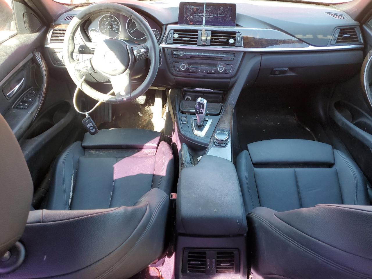 2014 BMW 3er VIN WBA3B1G52ENS78730 Copart auction photo, mechanical damage thumbnail 8
