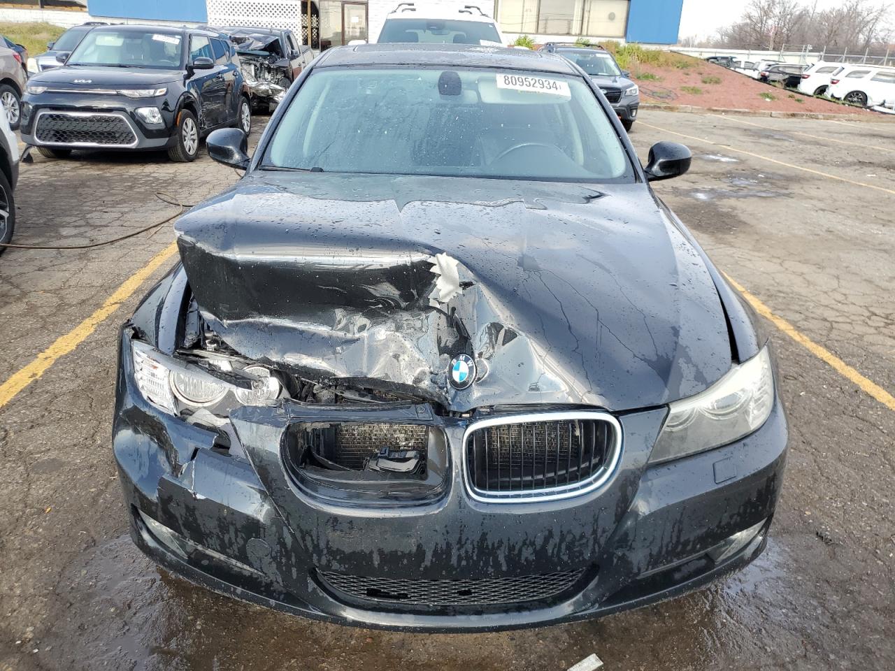 2009 BMW 3er VIN WBAPK73529A453095 Copart auction photo, front end damage thumbnail 5