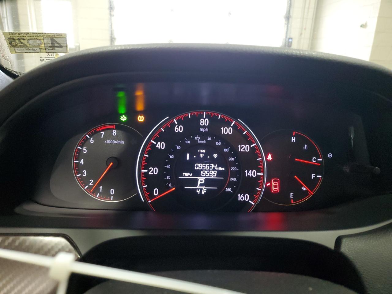 2017 Honda Accord VIN 1HGCR2F11HA128544 Copart auction photo, rear end damage thumbnail 9