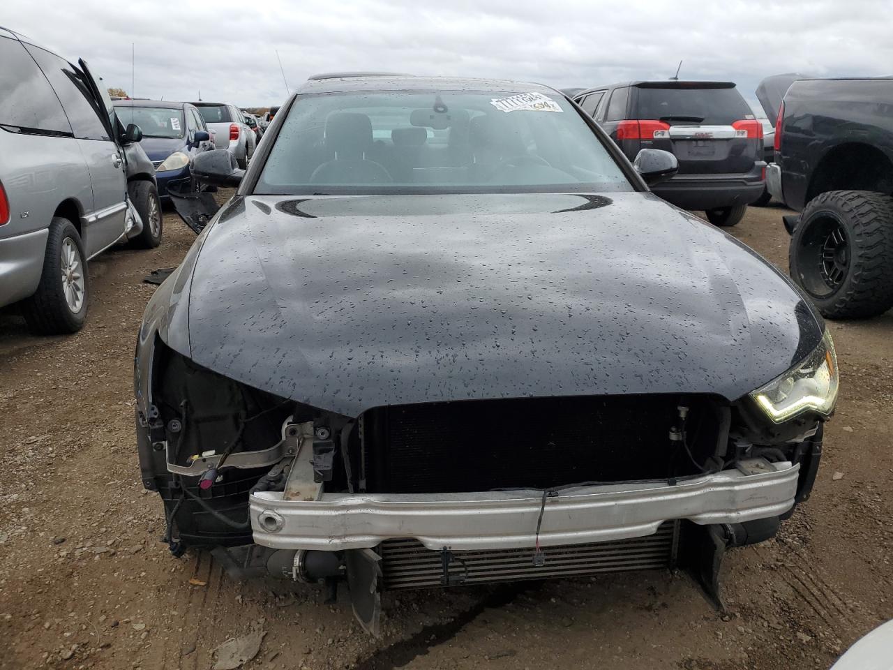 2015 Audi A6 VIN WAUGFAFC5FN024369 Copart auction photo, front end / all over damage thumbnail 5