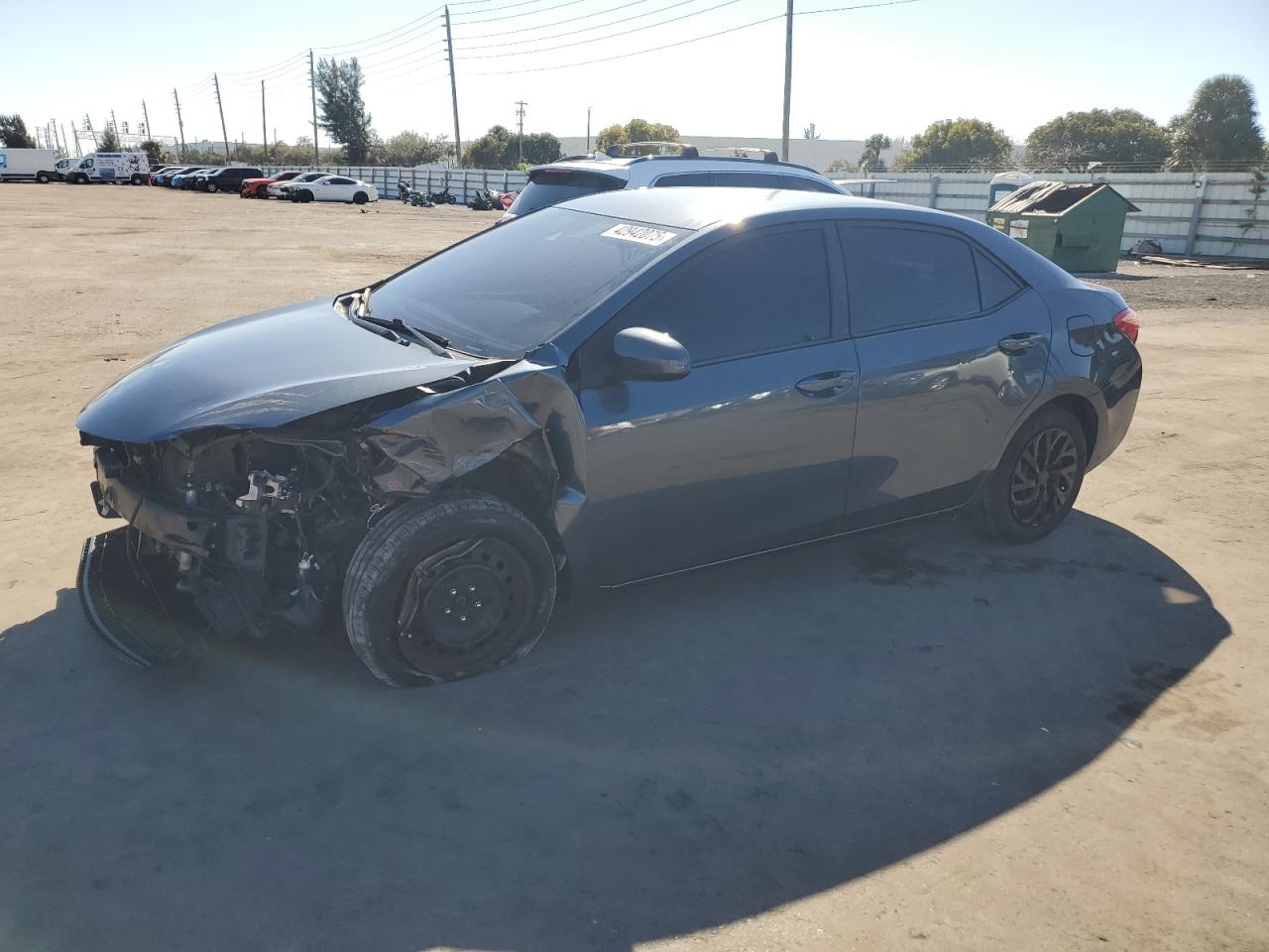 2019 Toyota Corolla VIN 2T1BURHE2KC187333