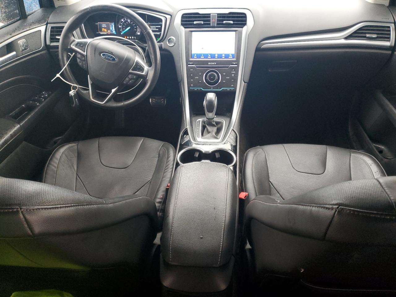 2015 Ford Fusion VIN 3FA6P0SU4FR214722 Copart auction photo, rear end / front end damage thumbnail 8