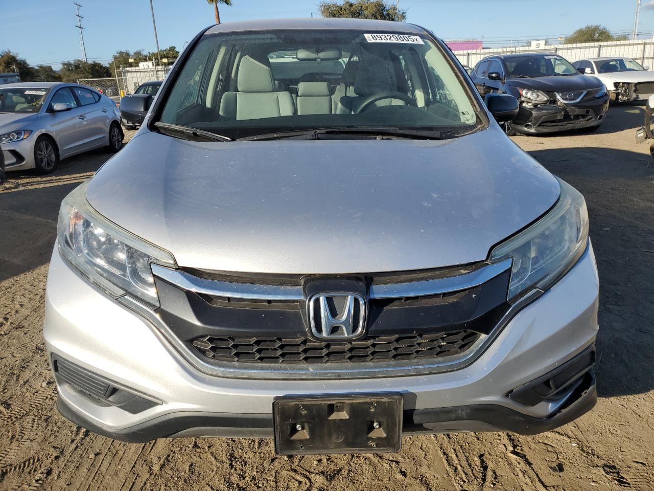 2016 Honda CR-V VIN 3CZRM3H30GG703075 Copart auction photo, front end / side damage thumbnail 5