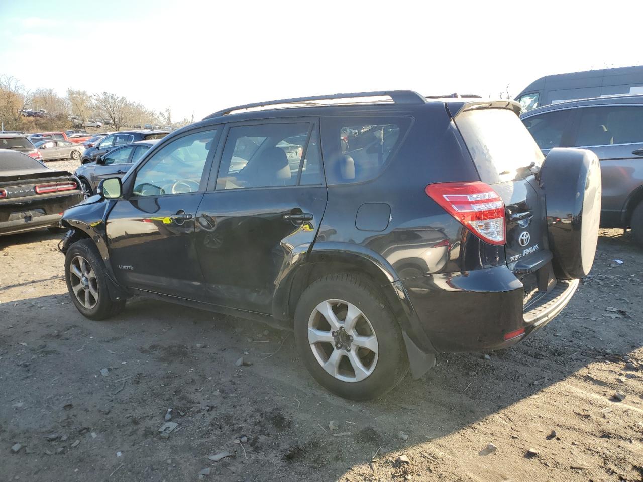 2009 Toyota RAV 4 VIN 2T3BK31V19W008390 Copart auction photo, side / front end damage thumbnail 2