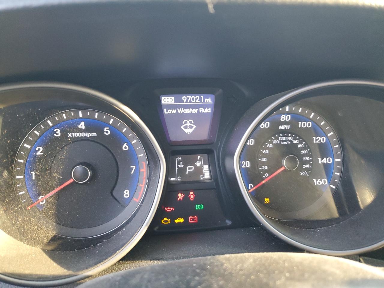 2017 Hyundai Elantra VIN KMHD35LH1HU377878 Copart auction photo, all over / hail damage thumbnail 9