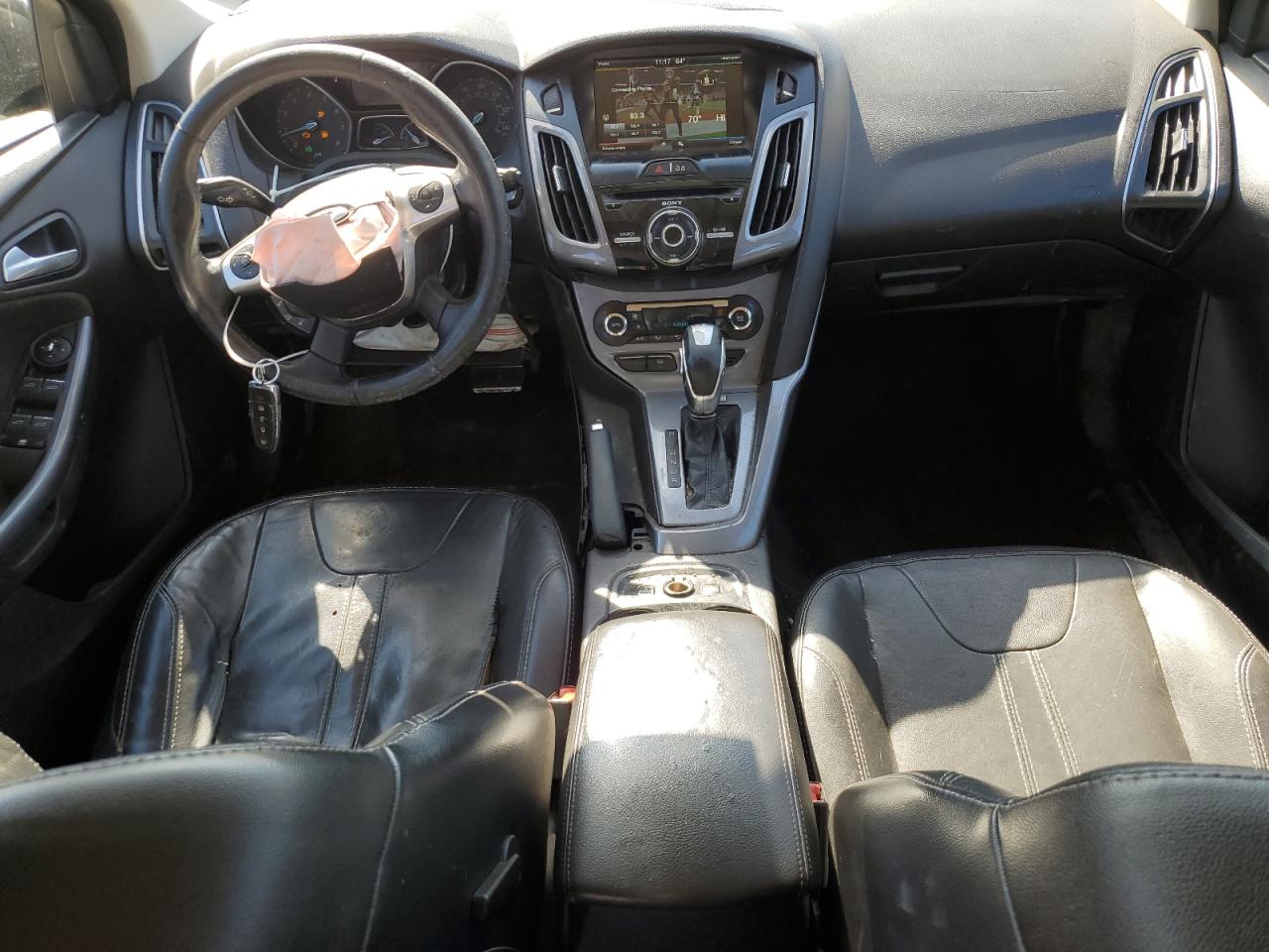 2014 Ford Focus VIN 1FADP3N20EL252805 Copart auction photo, front end / rear end damage thumbnail 8