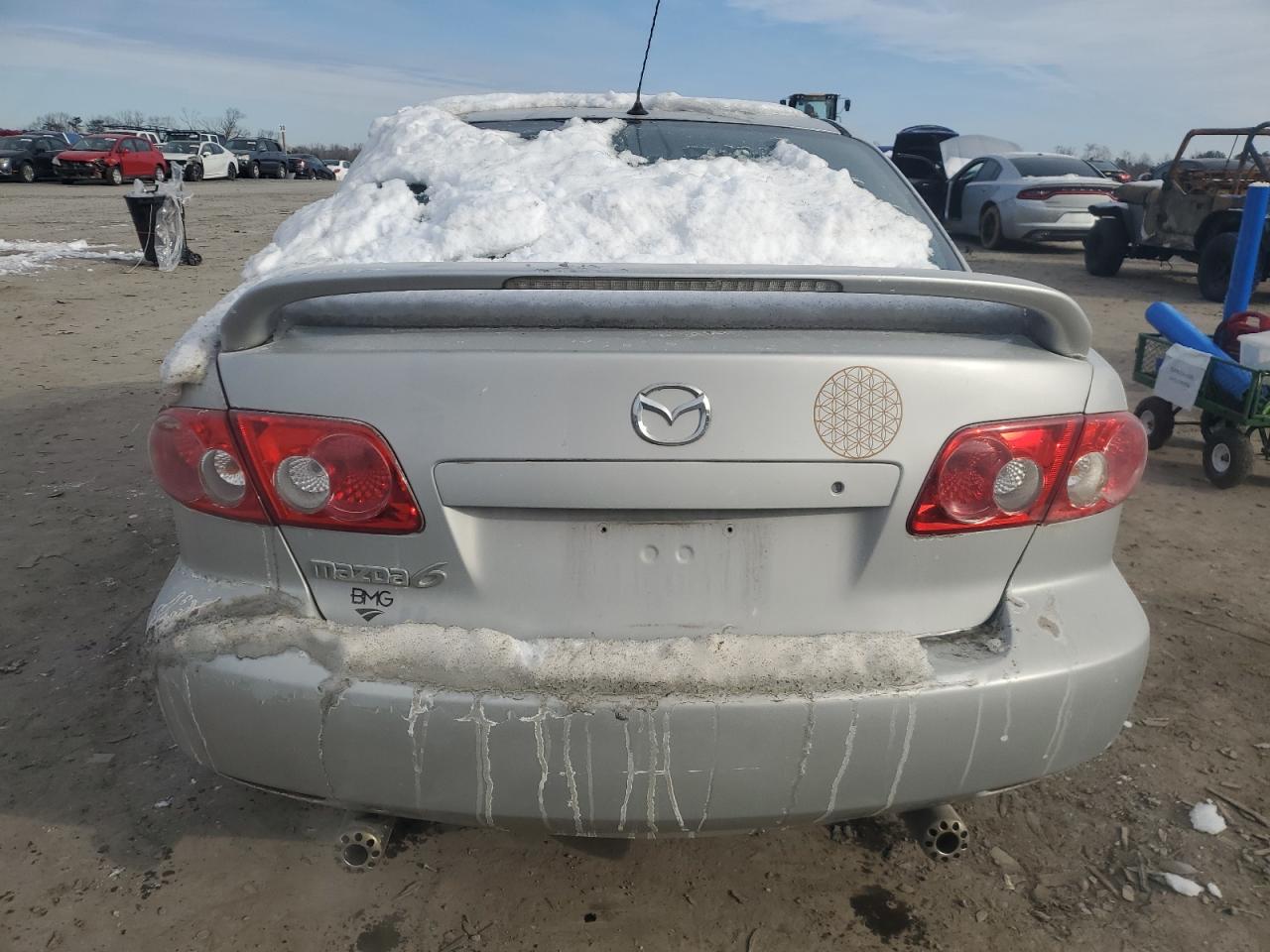 2004 Mazda 6 VIN 1YVFP80D145N12084 Copart auction photo, front end / minor dent/scratches damage thumbnail 6