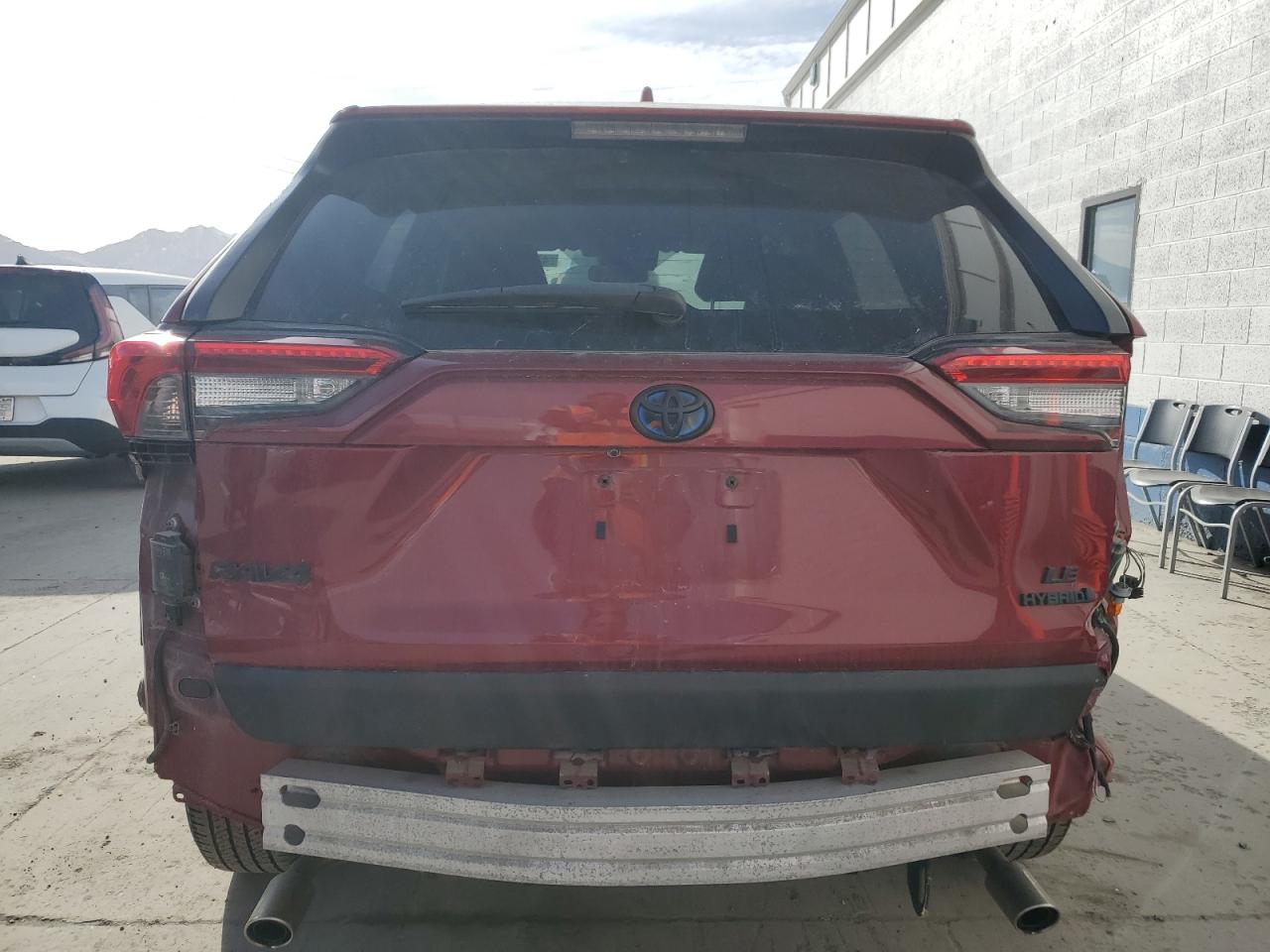 2020 Toyota RAV 4 VIN JTMMWRFV4LD065762 Copart auction photo, rear end / all over damage thumbnail 6