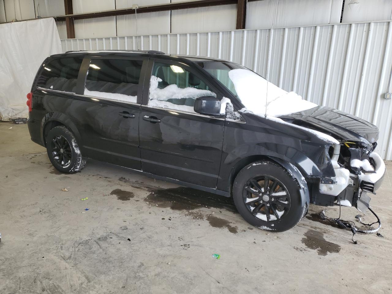 2017 Dodge Caravan VIN 2C4RDGCG2HR857161 Copart auction photo, front end / rear end damage thumbnail 4