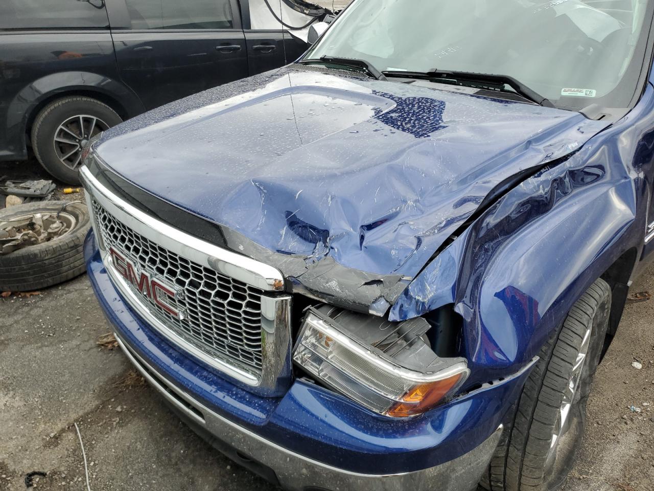 2012 GMC Sierra VIN 3GTP2WE74CG300268 Copart auction photo, all over damage thumbnail 11